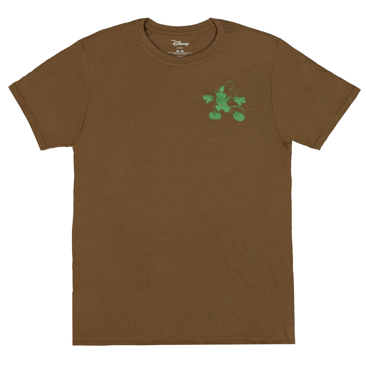 Disney Mickey Mouse T-Shirt Men's Nature Heals Outdoors Themed Tee