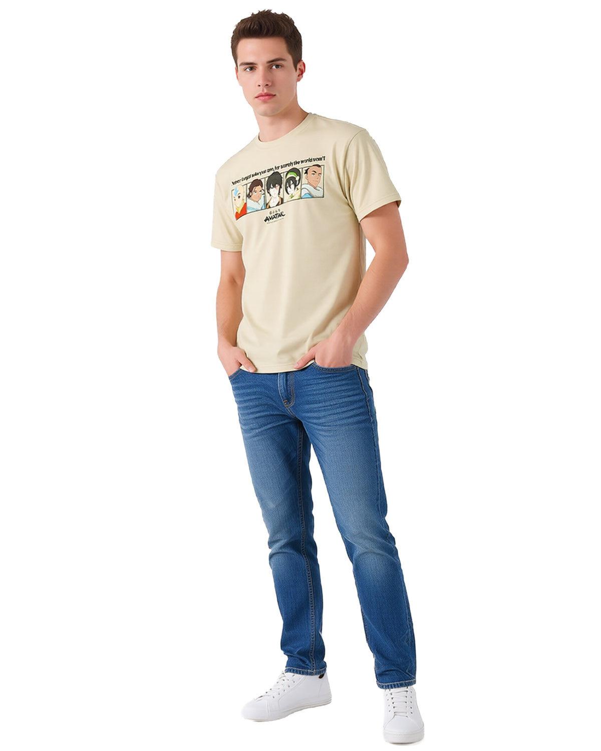 Avatar The Last Airbender Shirt Men's Never Forget Short Sleeve Tee