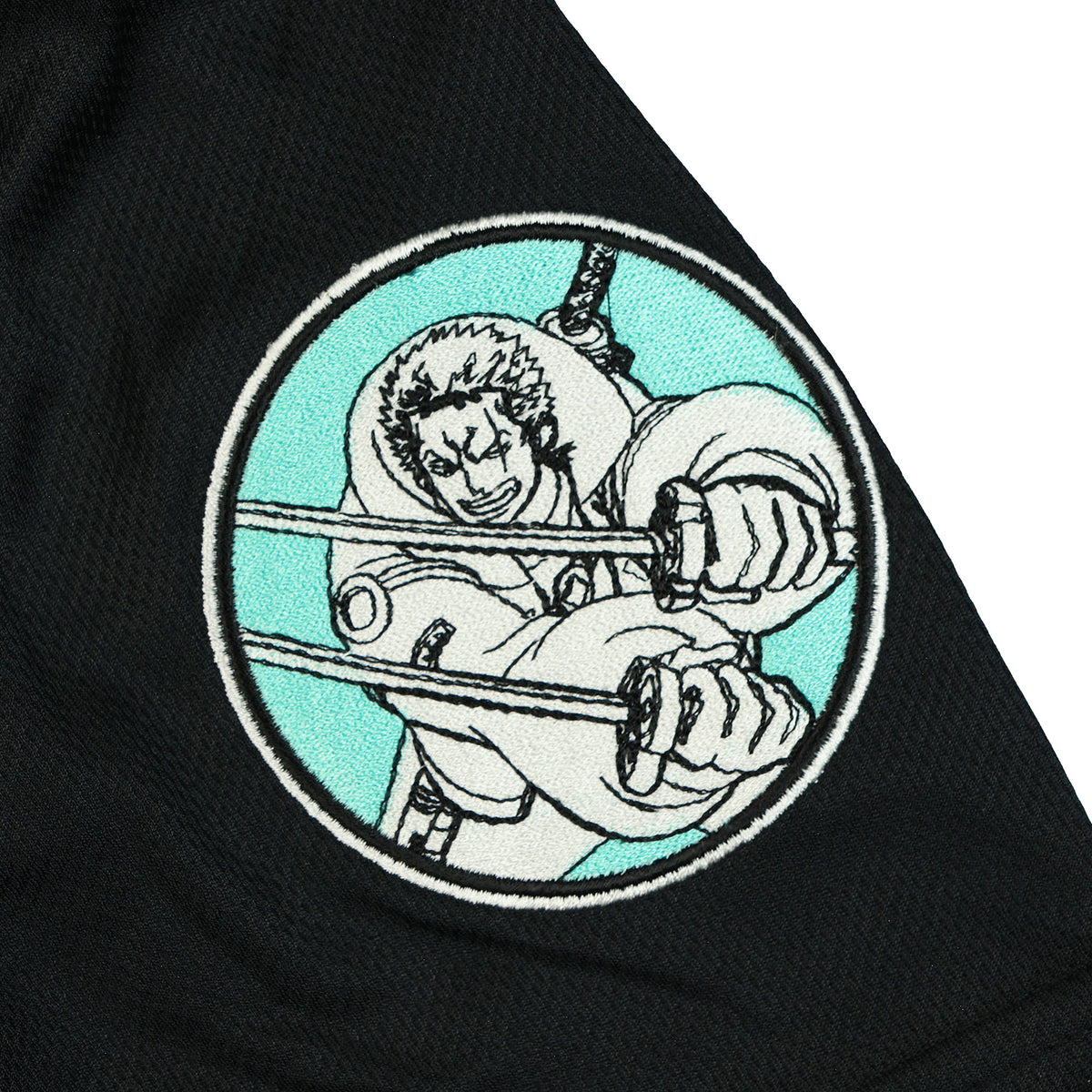 One Piece Baseball Jersey Men's Zoro Short Sleeve Button Up Shirt