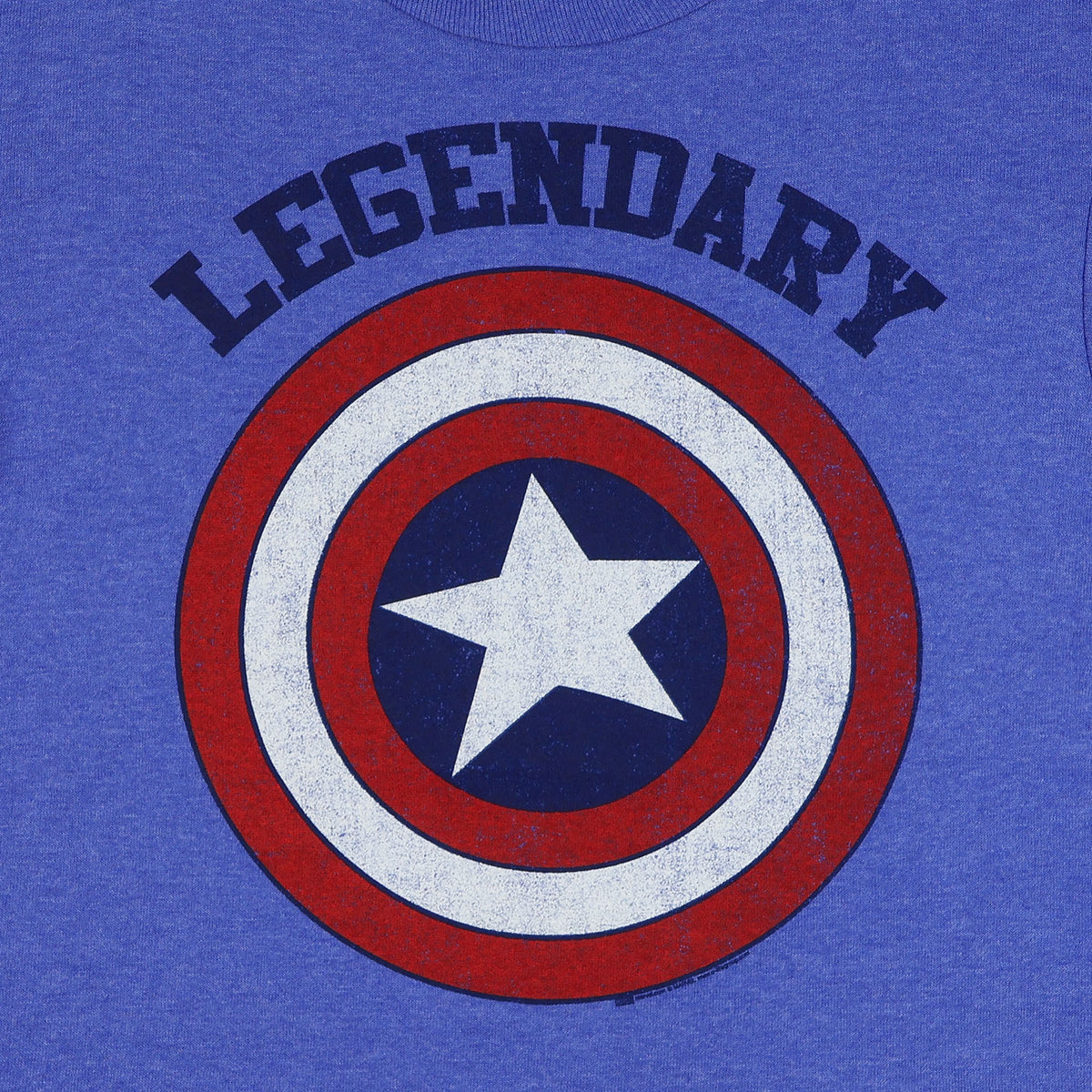 Marvel Comics Boy's Captain America Shield Short Sleeve Tee