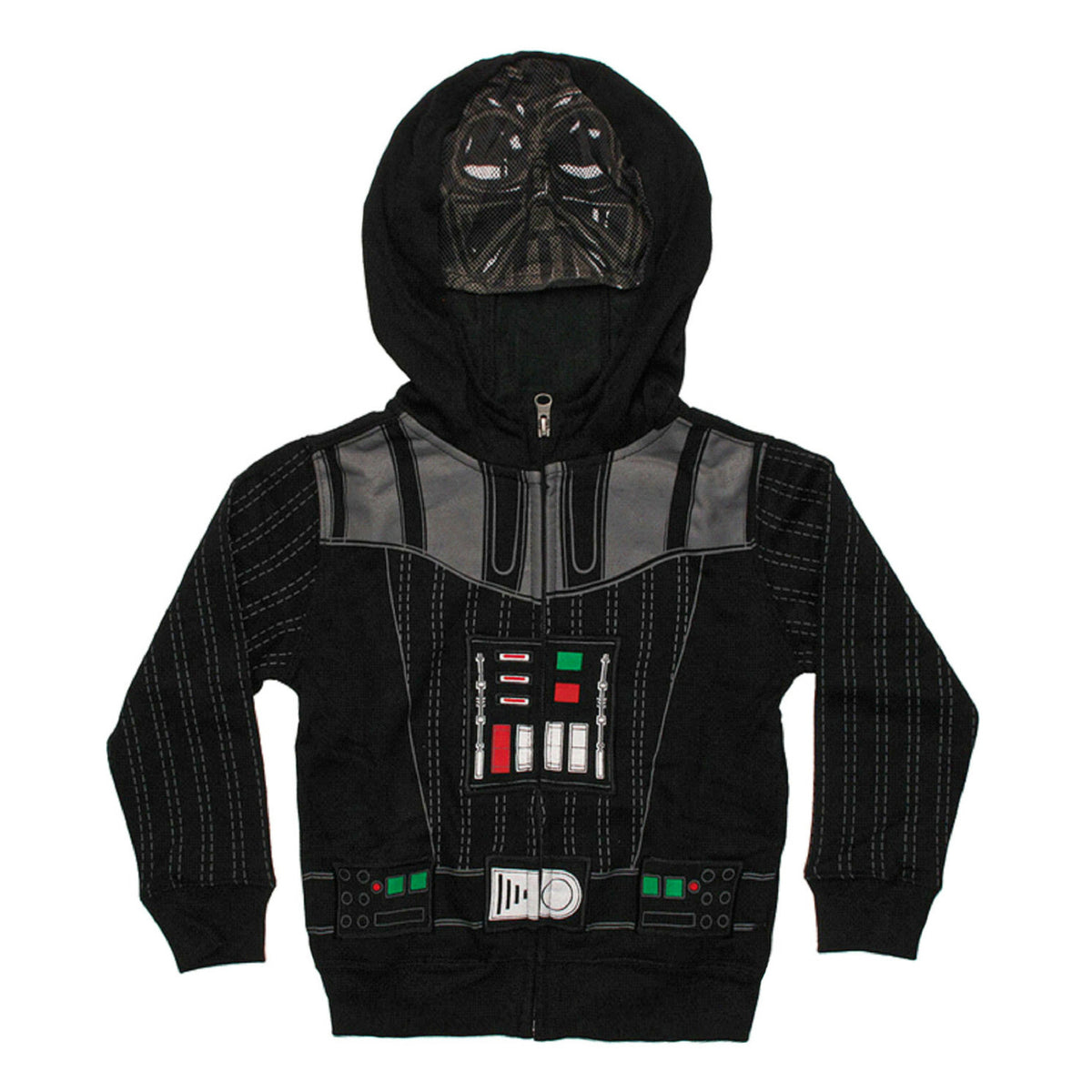 Star Wars Hoodie Baby Boy's Darth Vader Zip Up Sweatshirt