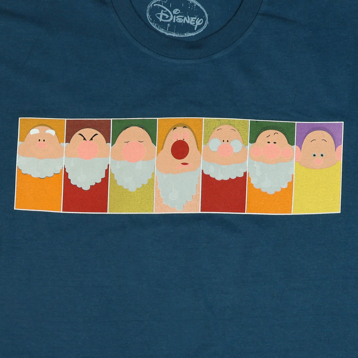Disney Snow White Shirt Men's The Seven Dwarfs Short Sleeve Tee