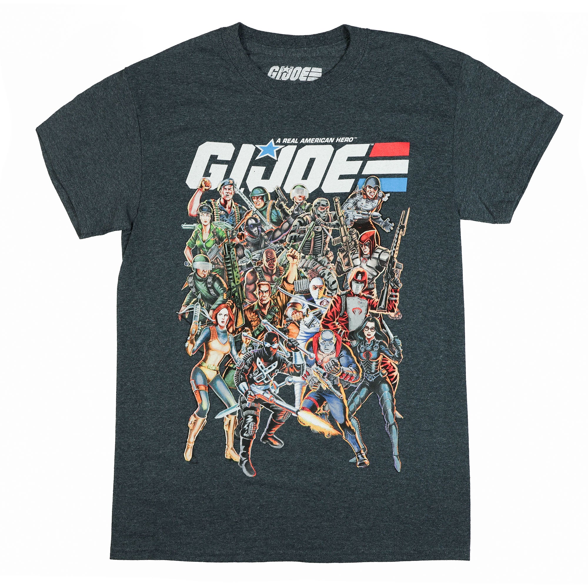 G.I. Joe T-Shirt Men's A Real American Hero Short Sleeve Top