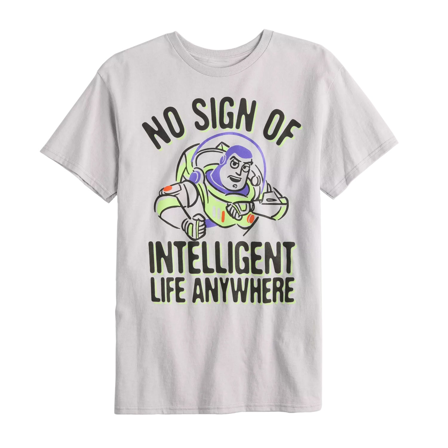 Toy Story T-Shirt Men's Intelligent Life Buzz Short Sleeve Tee
