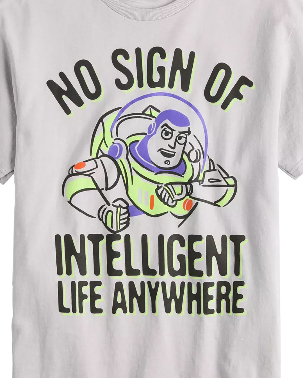 Toy Story T-Shirt Men's Intelligent Life Buzz Short Sleeve Tee