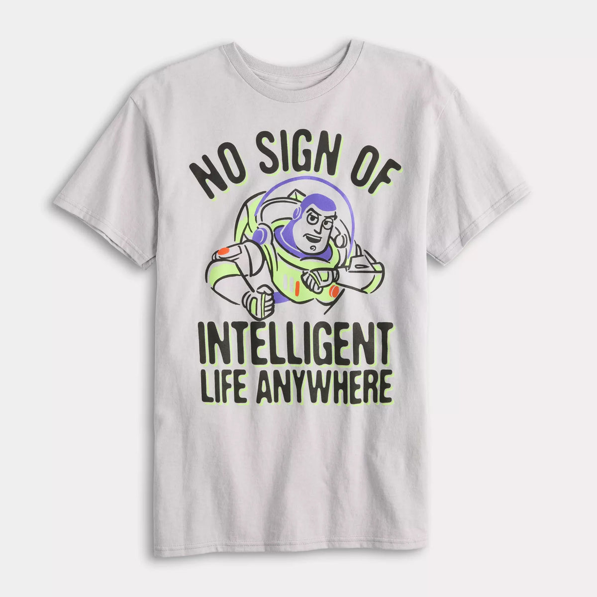 Toy Story T-Shirt Men's Intelligent Life Buzz Short Sleeve Tee