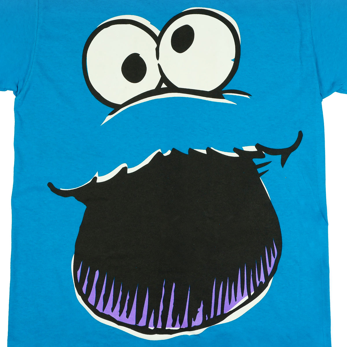 Sesame Street T-Shirt Men's Cookie Monster Tee With Gift Box Tin