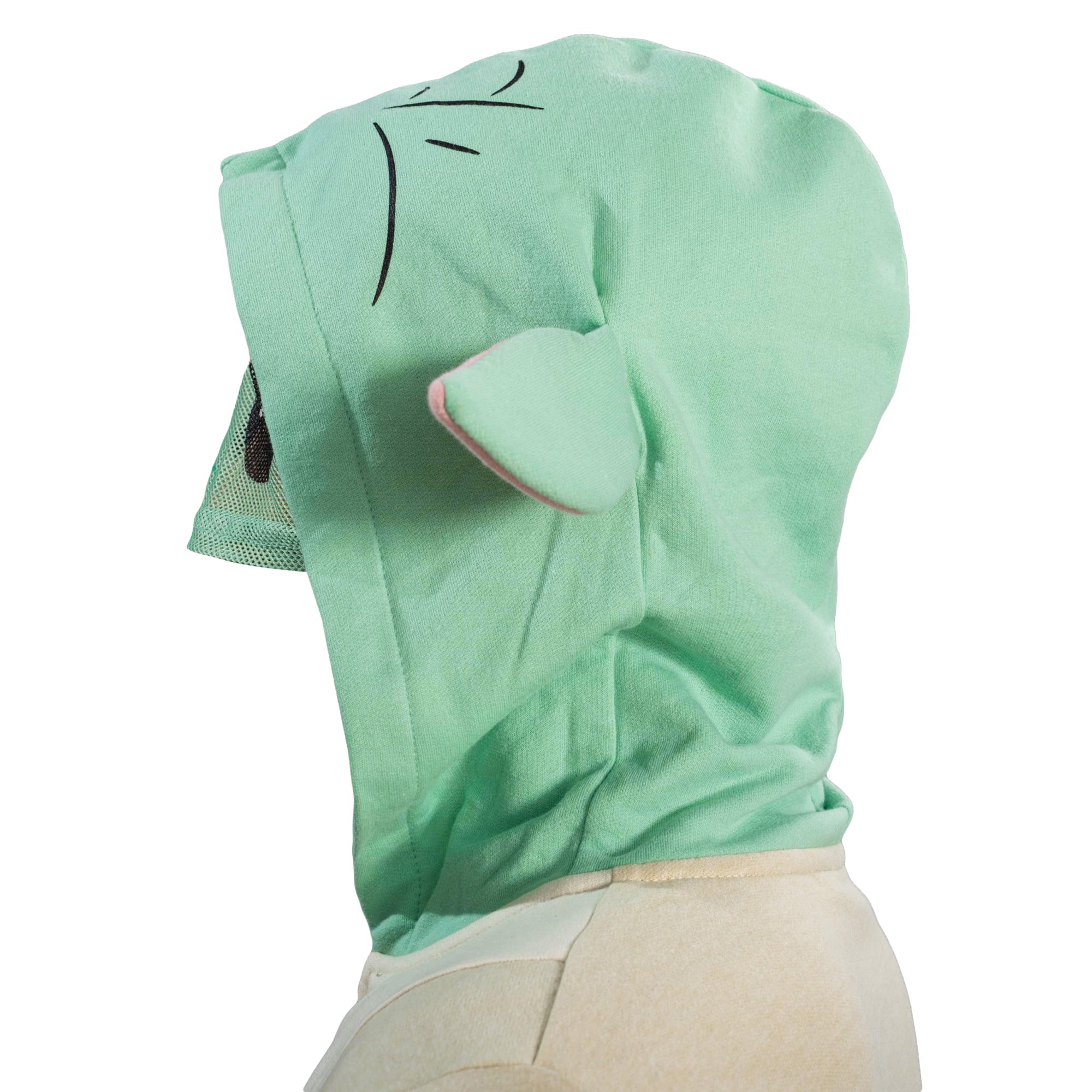 Disney Star Wars Hoodie Boys' Grogu Zip Up Hooded Sweatshirt