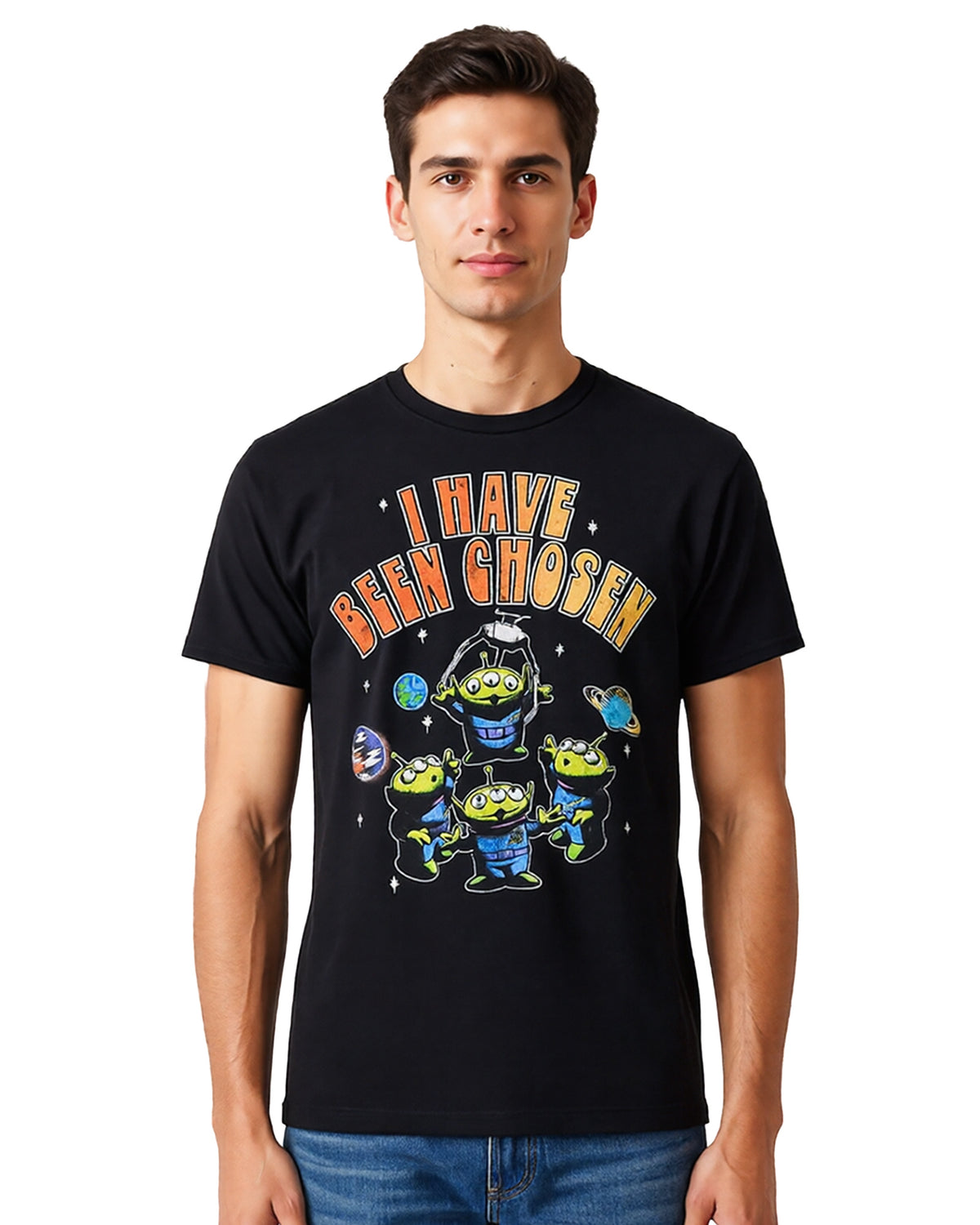Disney Toy Story T-Shirt Men's I Have Been Chosen Distressed Tee