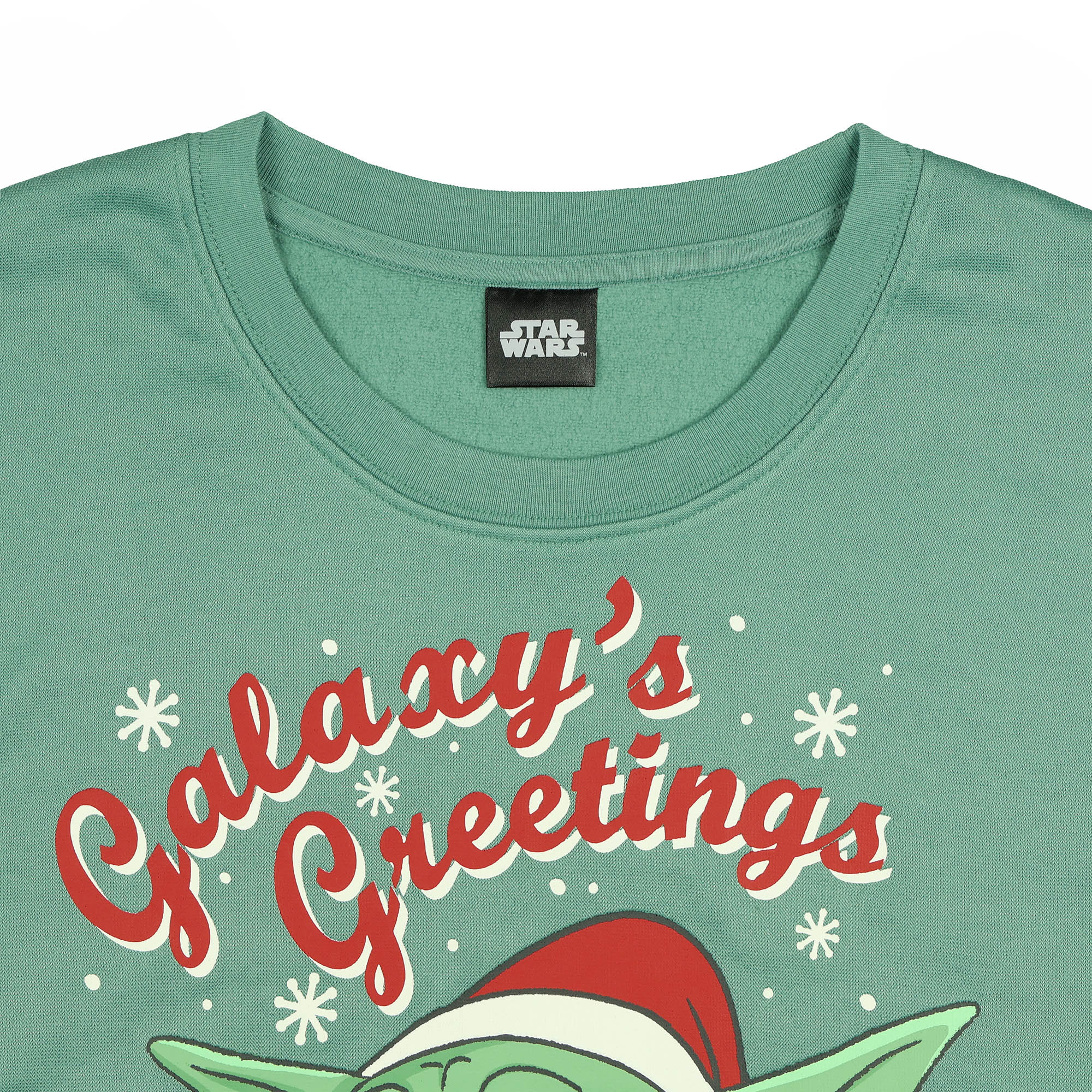 The Mandalorian Sweatshirt Women's Grogu Christmas Pullover