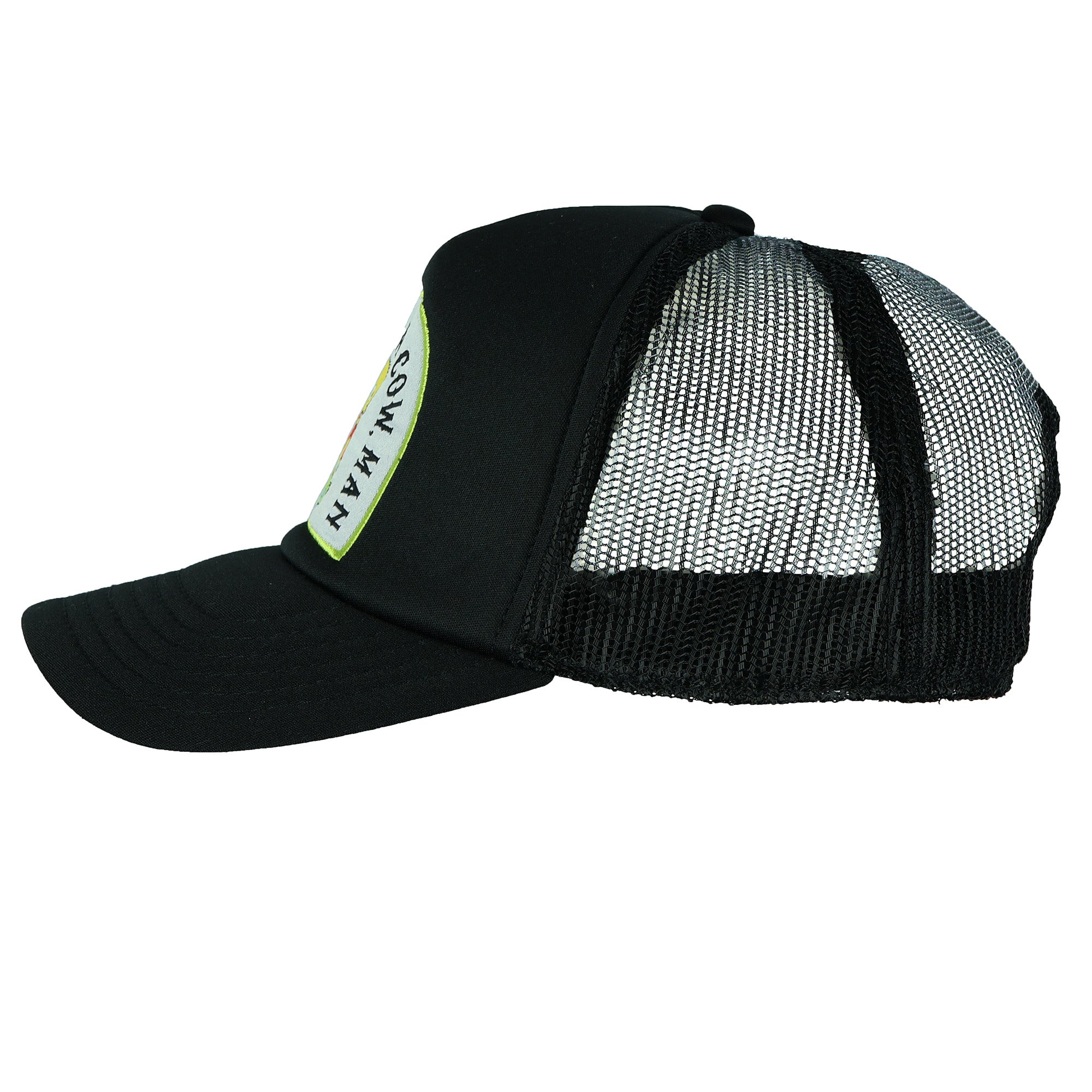 The Simpsons Bart Don't Have A Cow Embroidered Mesh Back Snapback Baseball Hat