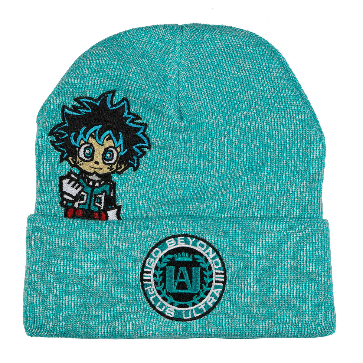 My Hero Academia Beanie Men's Go Beyond Plus Ultra Cuffed Knit Cap Hat OSFM