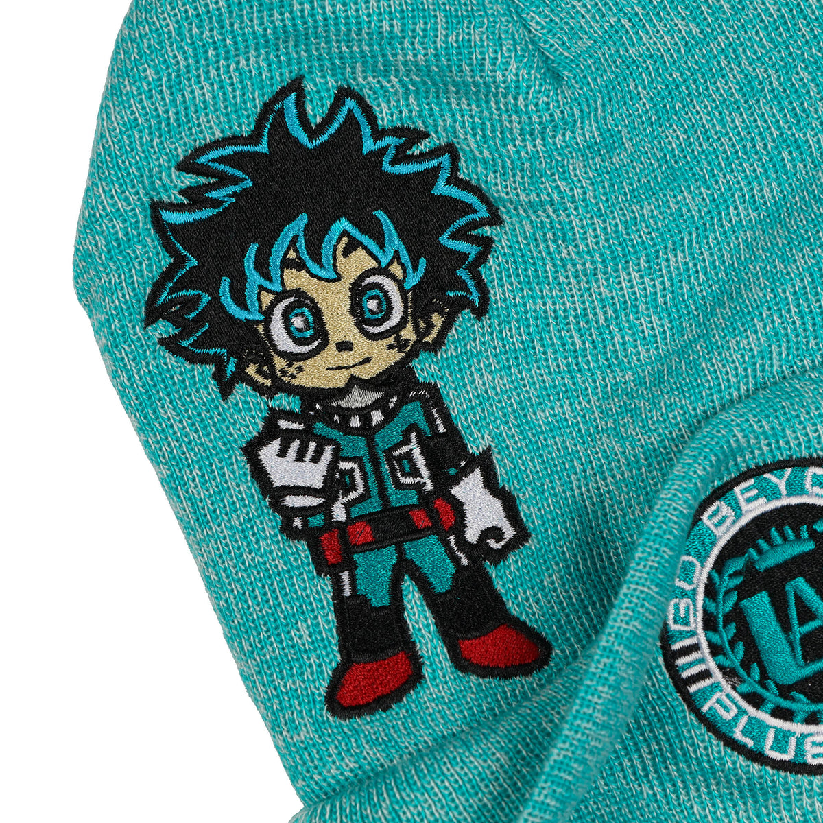 My Hero Academia Beanie Men's Go Beyond Plus Ultra Cuffed Knit Cap Hat OSFM