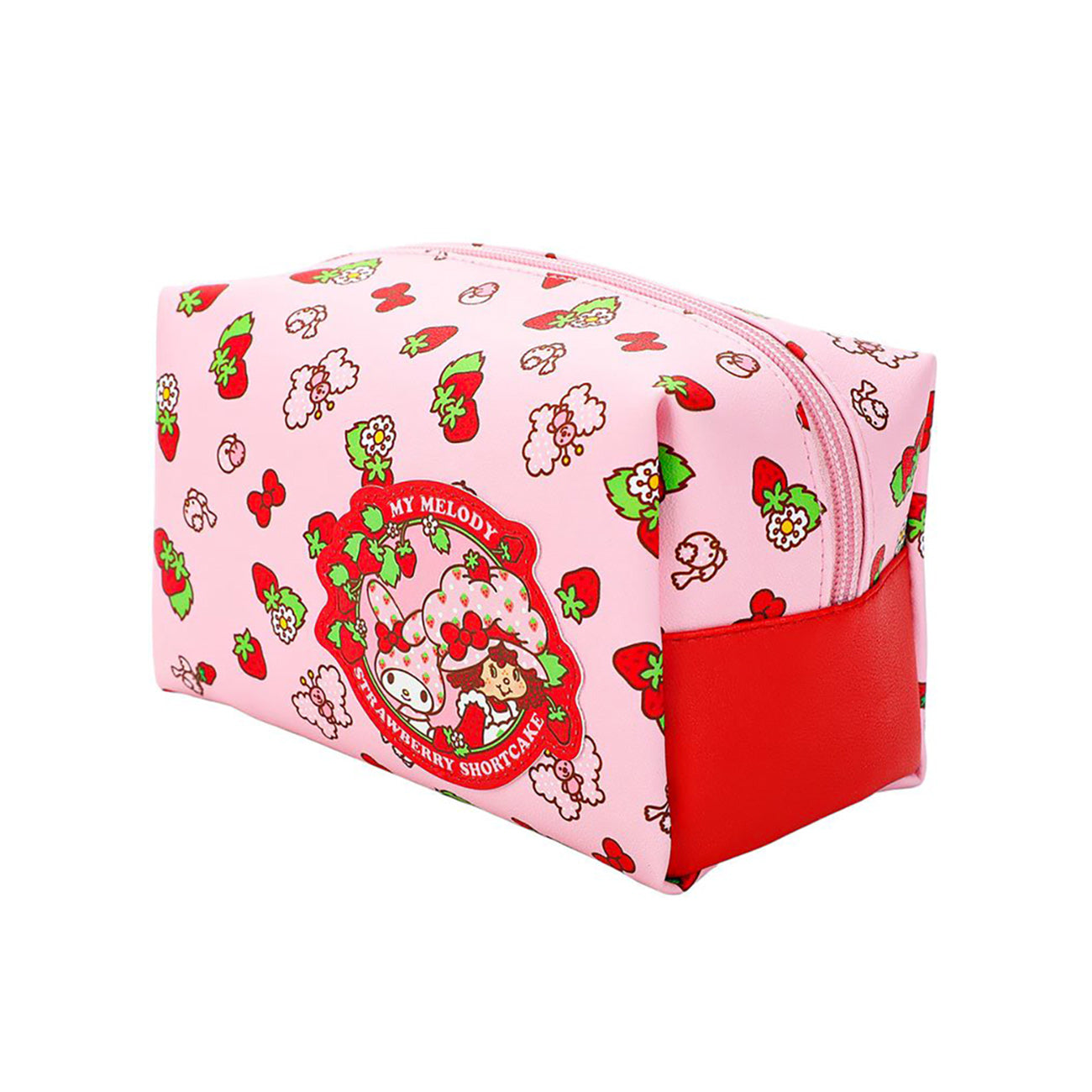Sanrio My Melody and Strawberry Shortcake Travel Toiletry Cosmetic Bag Case 8"