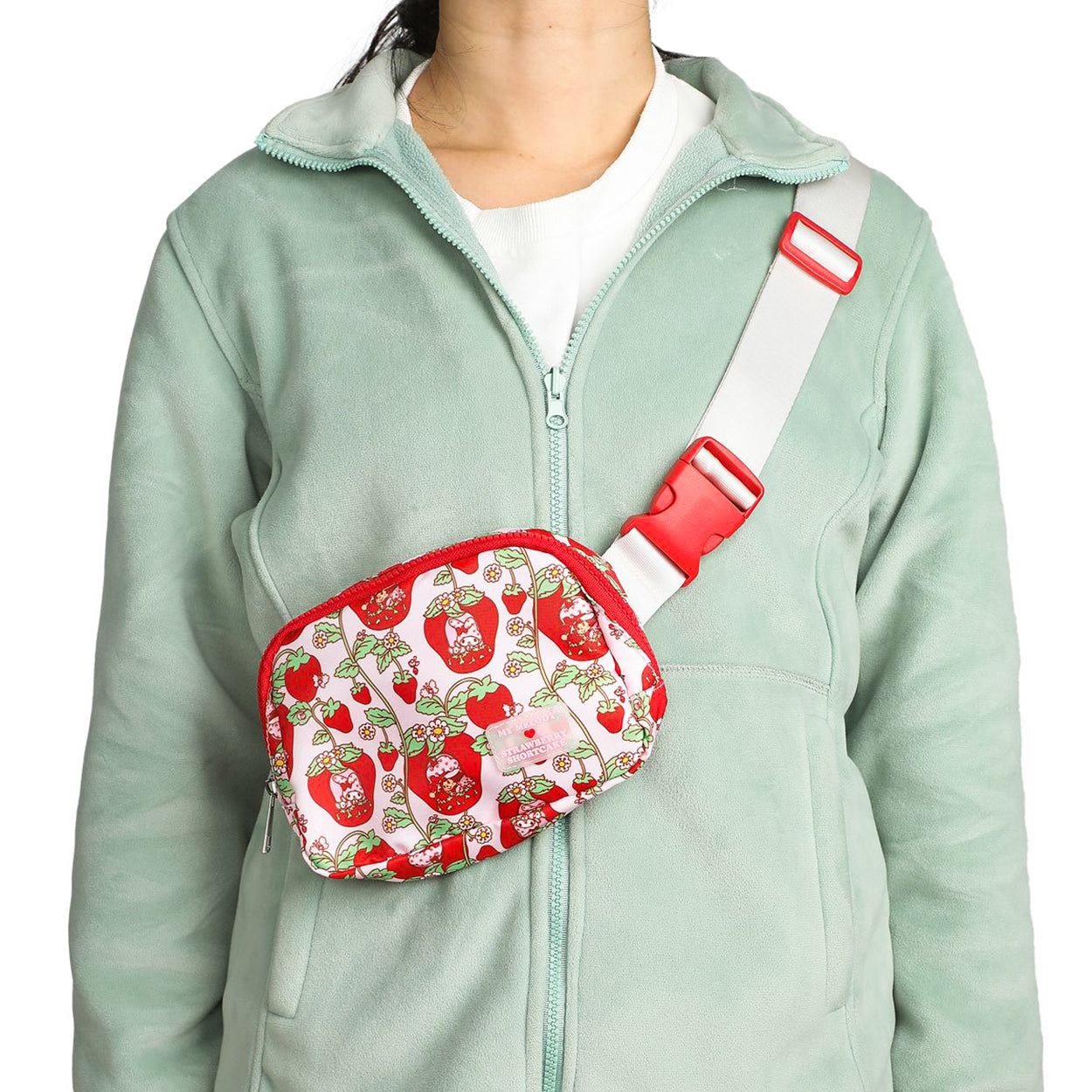 My Melody Strawberry Shortcake Fanny Pack All-Over Print Adjustable Belt Bag