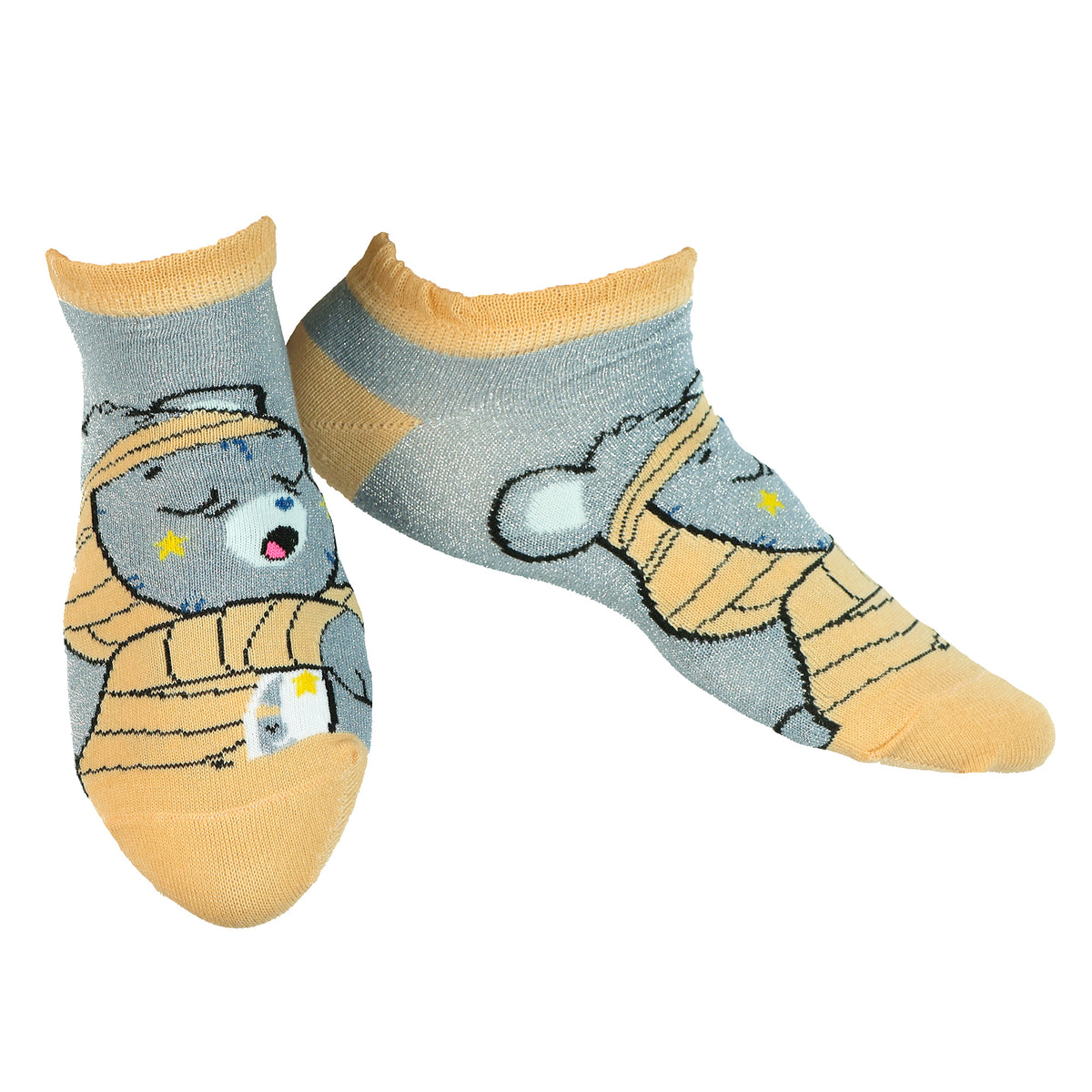 Care Bears X Universal Monsters Socks Women's Ruffled Ankle Sock 5 Pairs 5-10