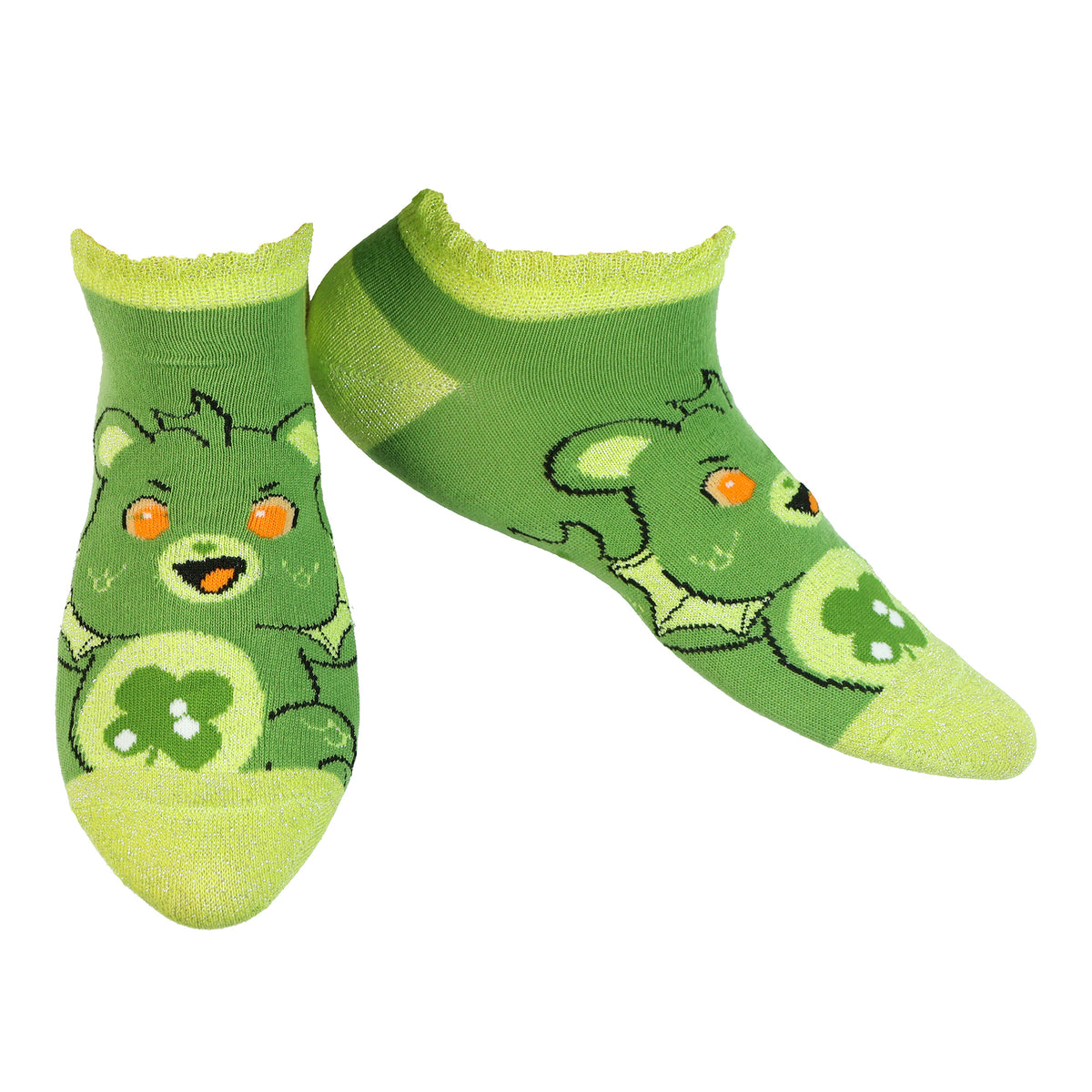 Care Bears X Universal Monsters Socks Women's Ruffled Ankle Sock 5 Pairs 5-10