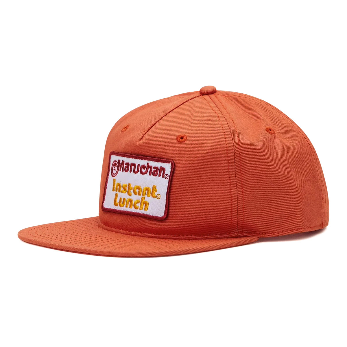 Maruchan Hat Embroidered Instant Lunch Flat Brim Snapback Cap OSFM