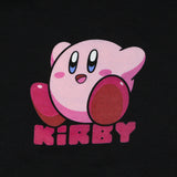 Nintendo Men's Kirby Pink Round Hero Graphic Print Gamer Pullover Hoodie