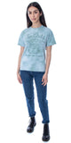 Star Wars Women's The Child Wherever I Go Tie Dye Skimmer Top T-Shirt Adult