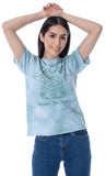 Star Wars Women's The Child Wherever I Go Tie Dye Skimmer Top T-Shirt Adult