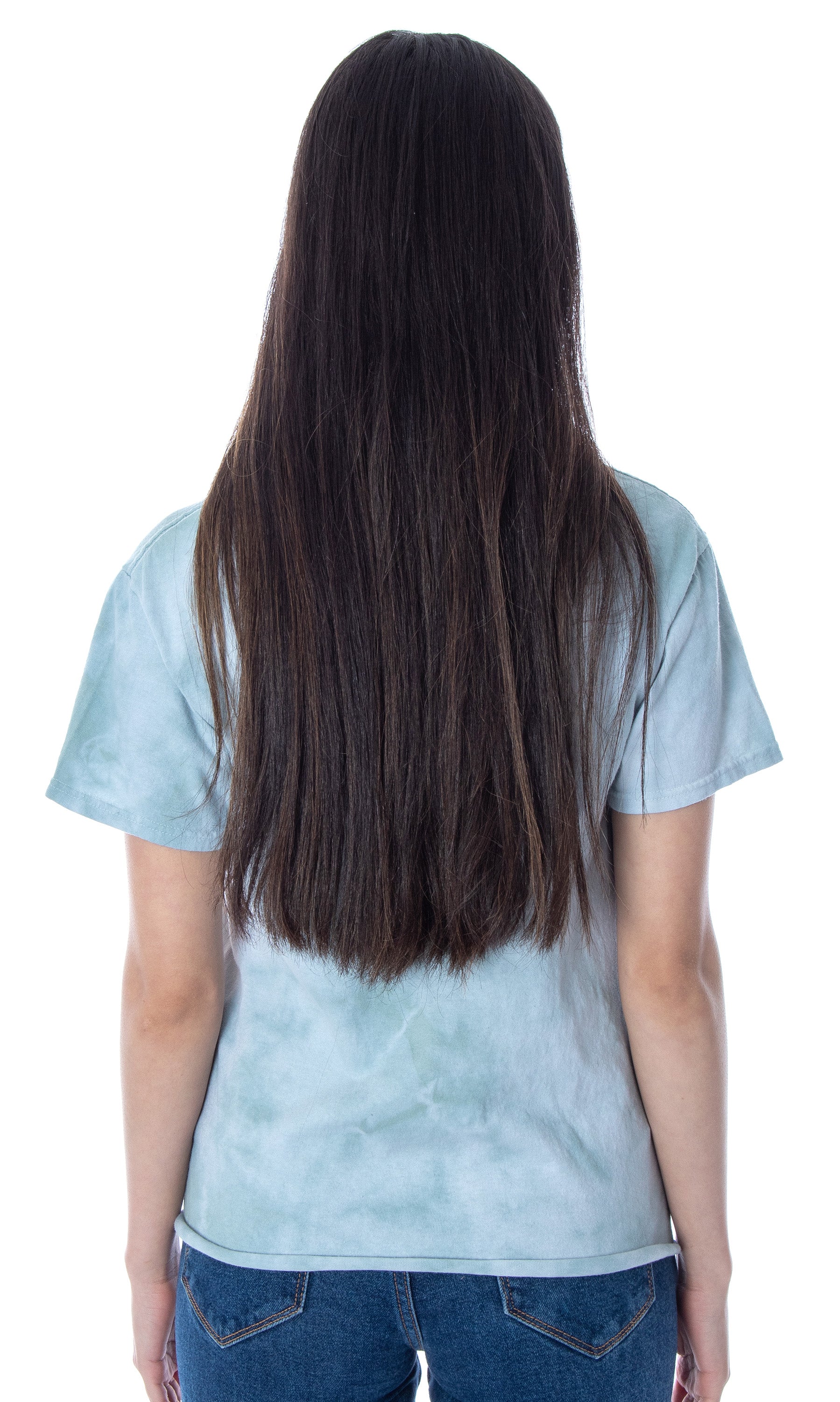 Star Wars Women's The Child Wherever I Go Tie Dye Skimmer Top T-Shirt Adult