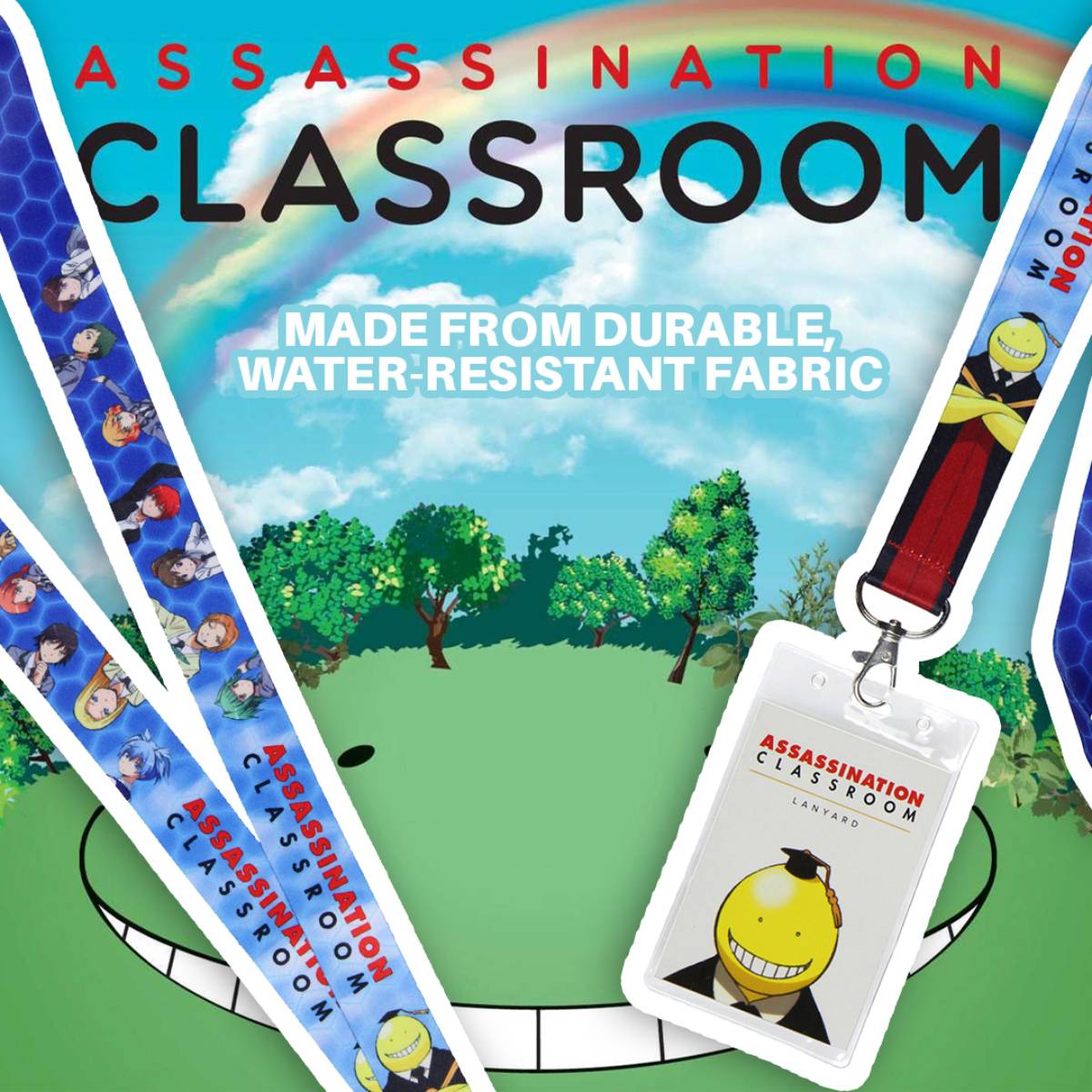 Assassination Classroom Students Of Class 3-E Sci-Fi Comic Anime ID Lanyard