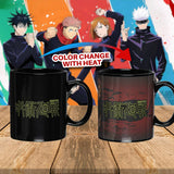 Jujutsu Kaisen Anime Manga Heat Reactive Color Changing 16 OZ. Tea Coffee Mug Cup