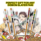 Demon Slayer Bamboo 2 Pairs Collectible Anime Chopsticks