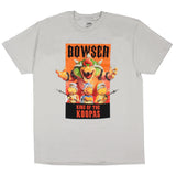 Super Mario Bros Movie Shirt Men's Bowser King Of The Koopas Adult T-Shirt