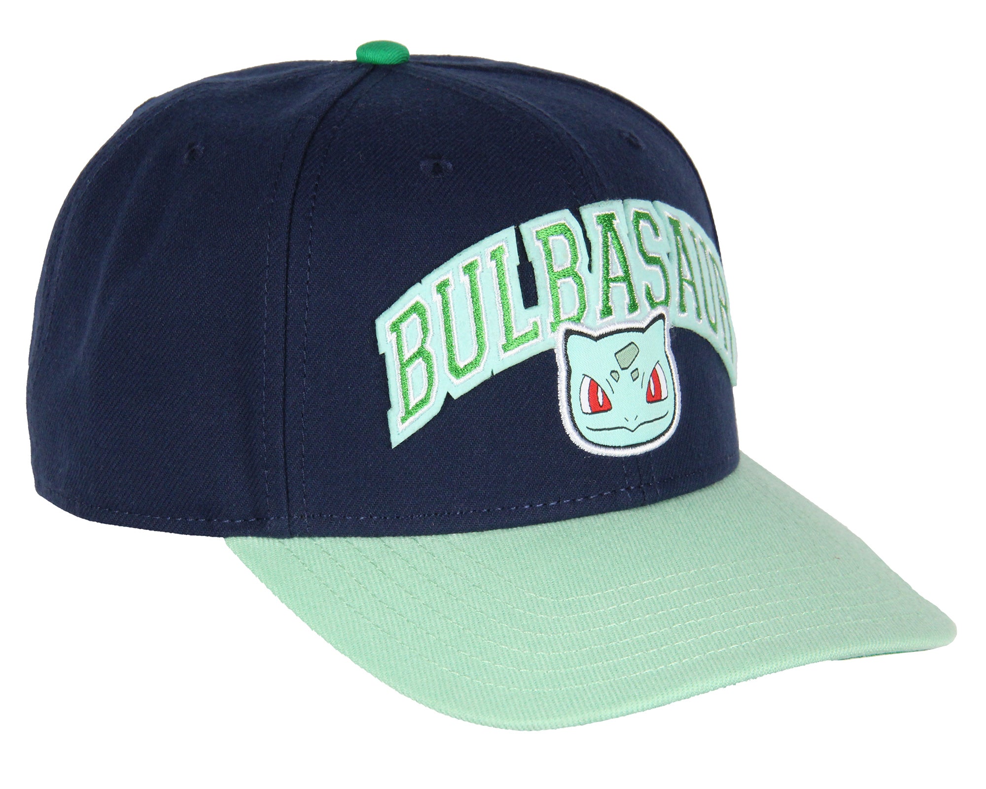 Pokemon Adult Embroidered Precurve Snapback Hat For Men and Women