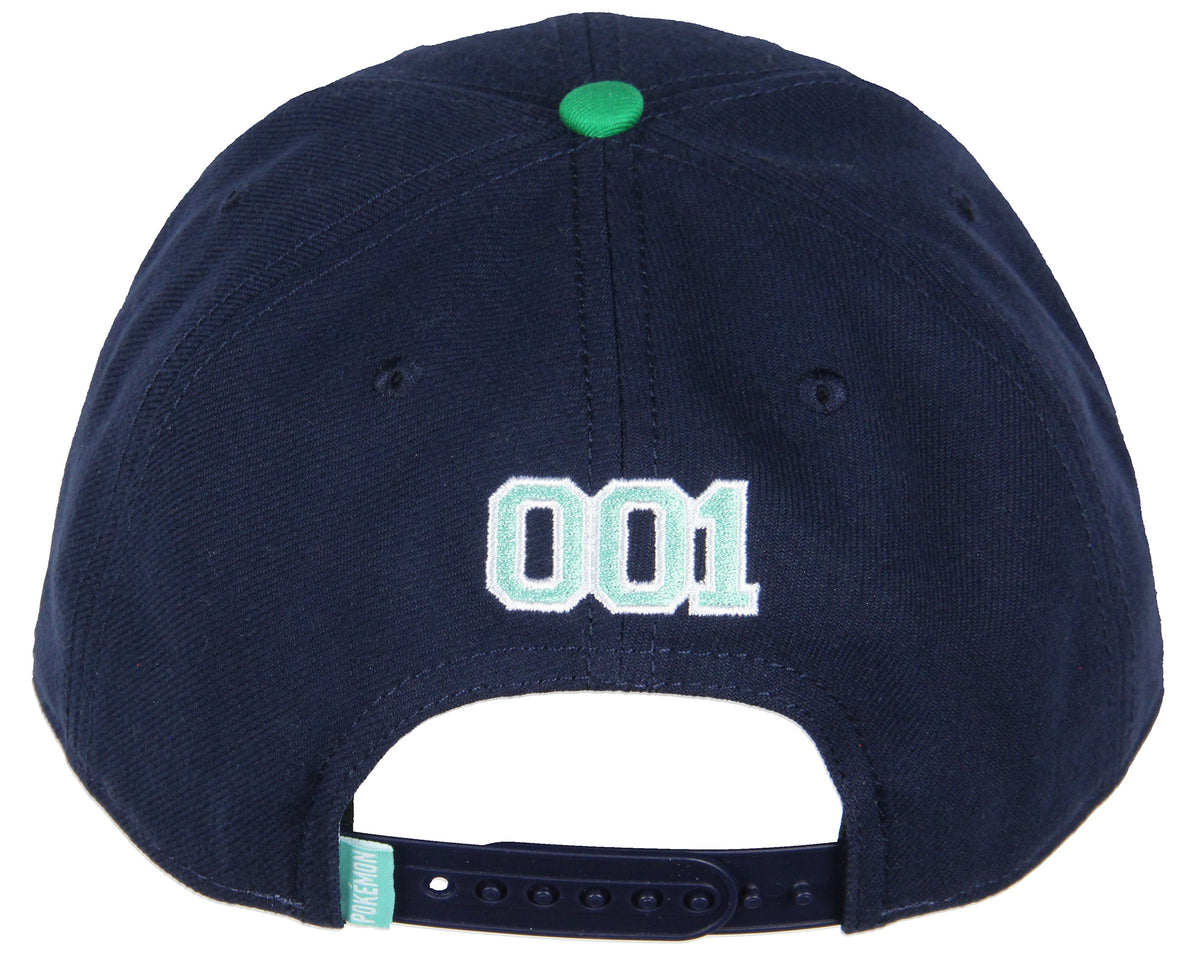 Pokemon Adult Embroidered Precurve Snapback Hat For Men and Women