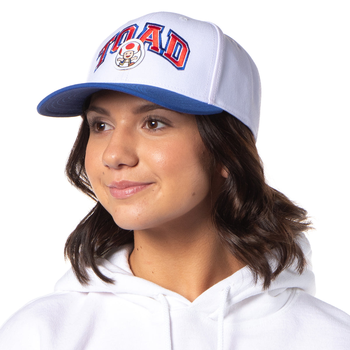 Nintendo Super Mario Hat Toad Embroidered Snapback Baseball Cap For Adults