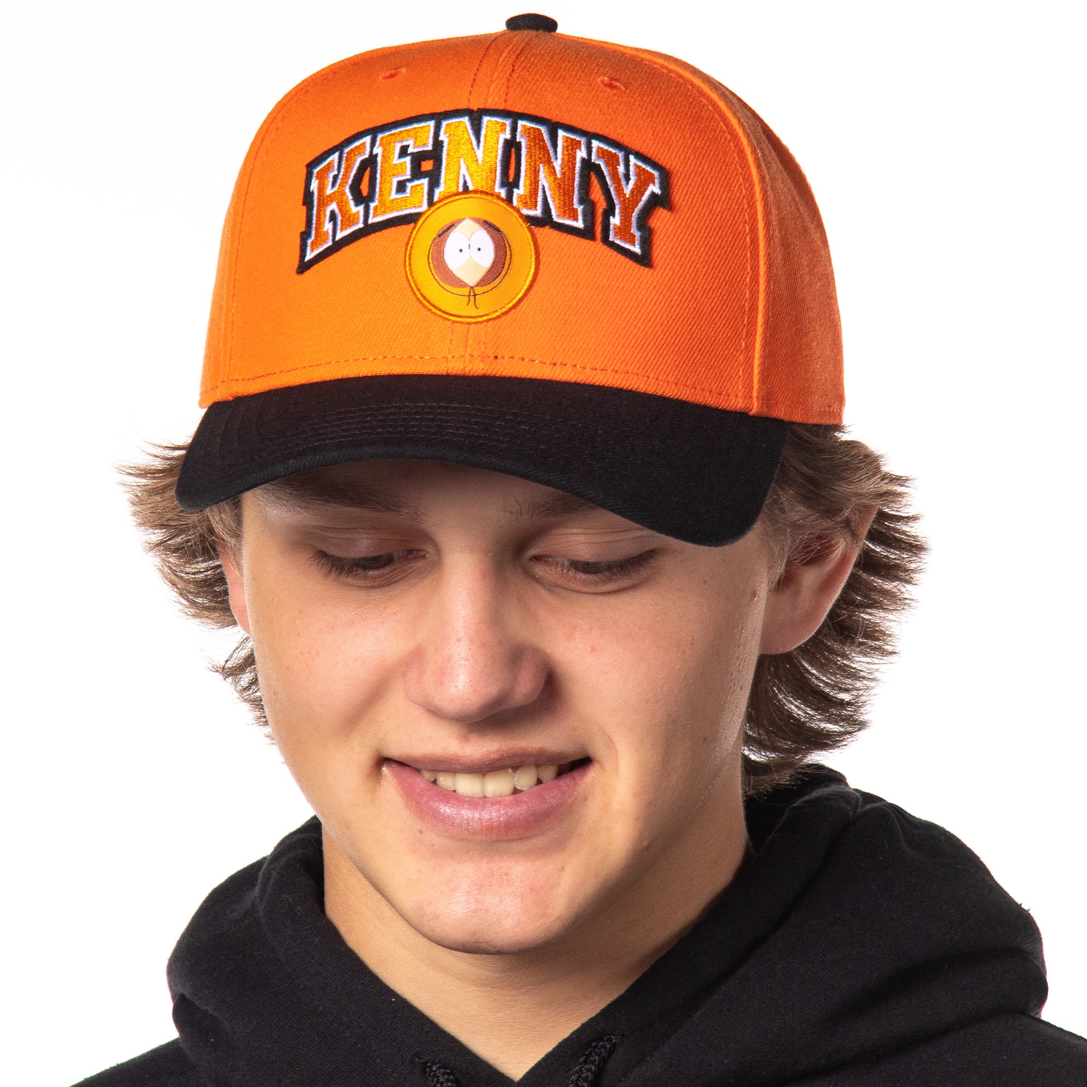 South Park Kenny Embroidered Character Design Adjustable Snapback Hat OSFM