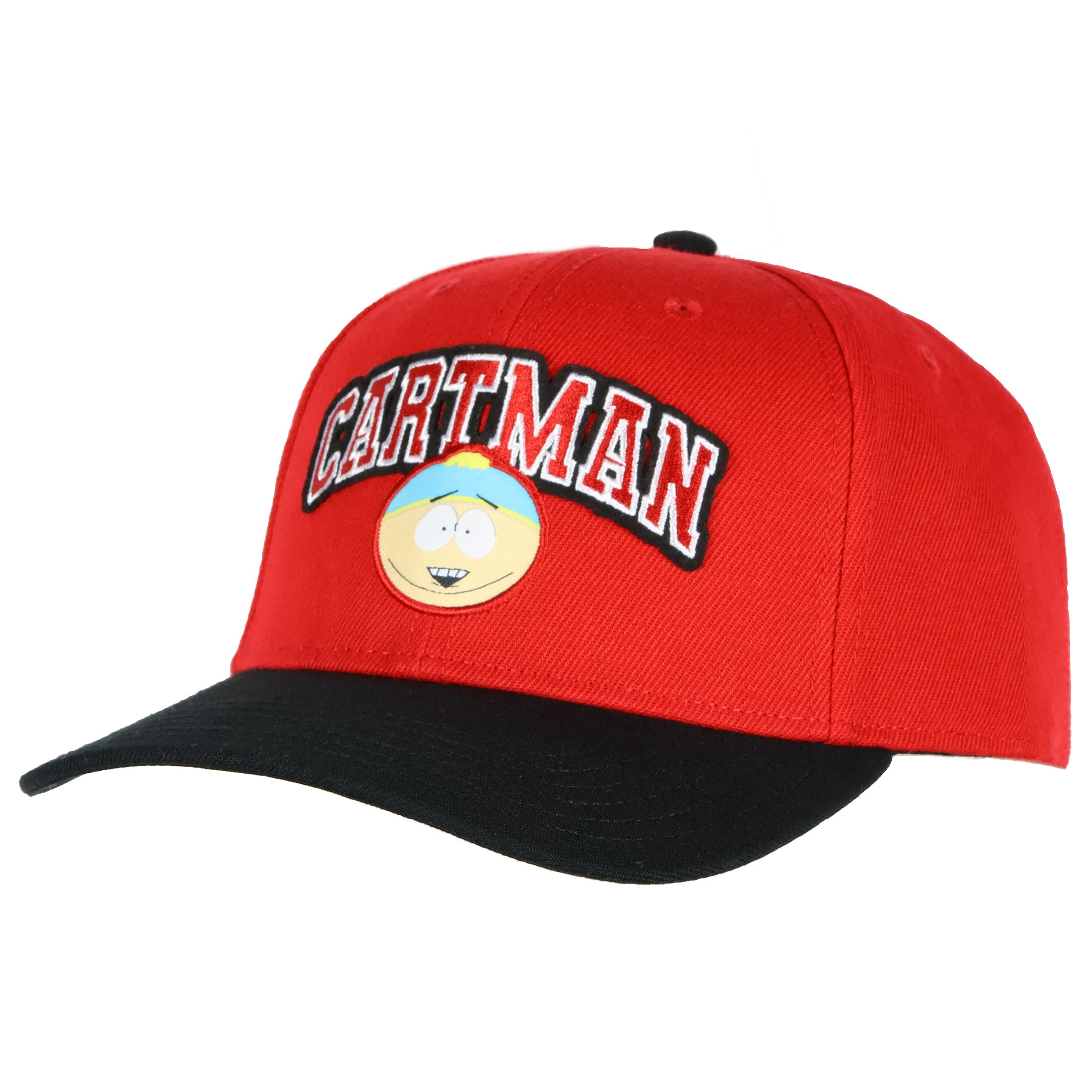 South Park Cartman Embroidered Character Design Adjustable Snapback Hat OSFM