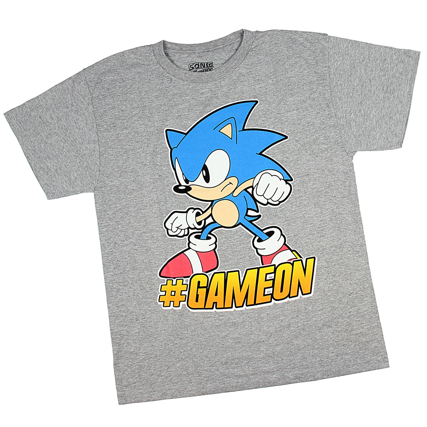 Sonic The Hedgehog #GameOn Sega Video Game Boys T-Shirt Kids
