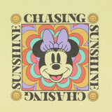 Disney Girl's Minnie Mouse Chasing Sunshine Cropped Crewneck Sweatshirt
