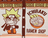 Naruto Shippuden Men's Ichiraku Ramen Shop Ugly Christmas Sweater Cardigan