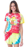 The Simpsons Womens' Bart Simpson Feast Your Eyes Top and Shorts Pajama Set