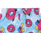 The Simpsons Homer Simpson Tie Dye Sprinkles Donuts Lounge Pajama Pants For Men