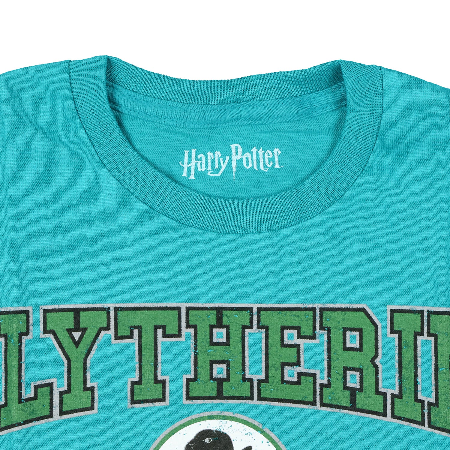 Harry Potter T-Shirt Boy's Slytherin Snake Design Short Sleeve Tee
