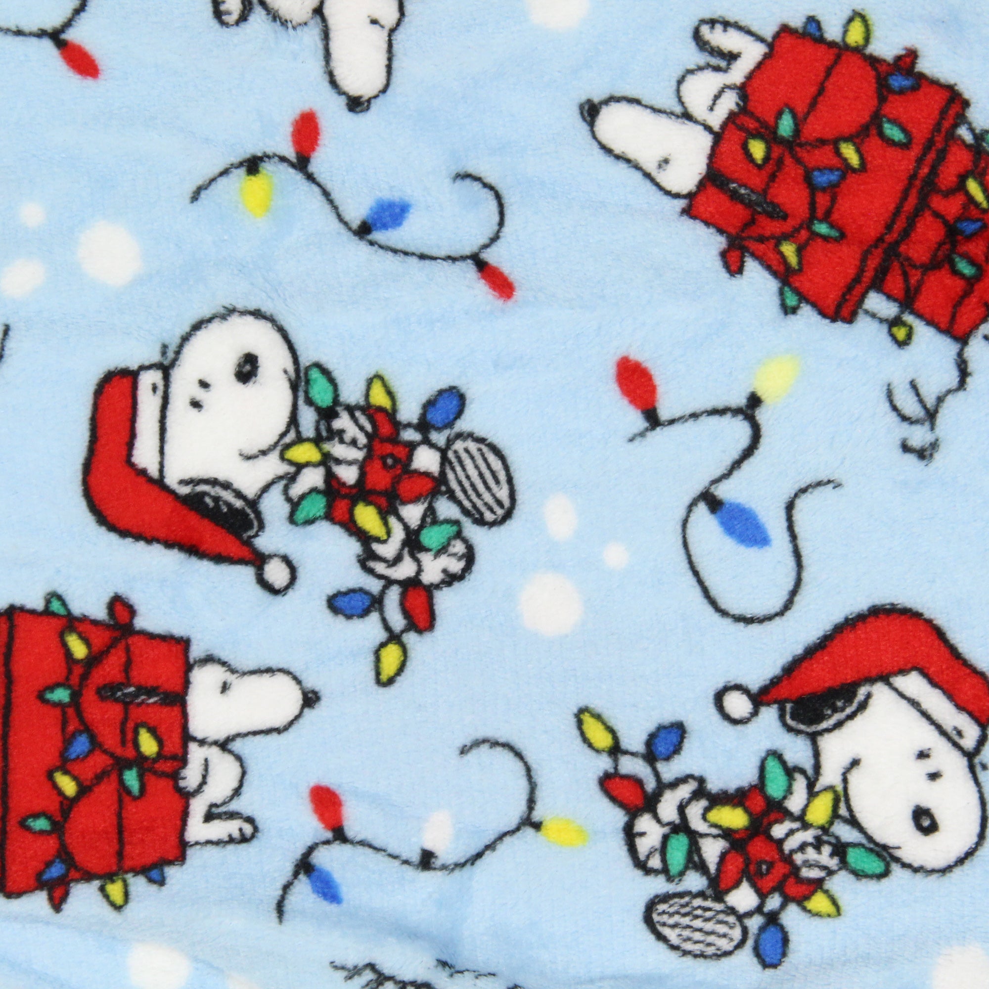 Peanuts Snoopy Merry & Bright Christmas Matching Family Pajama Set