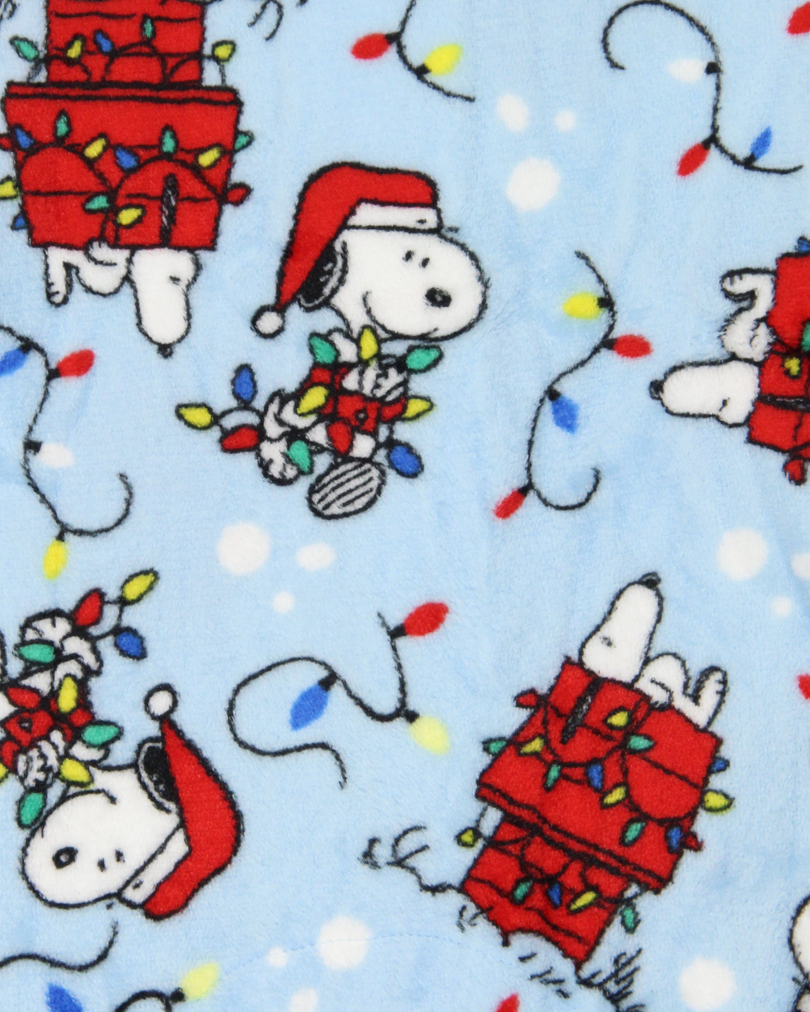 Peanuts Snoopy Merry & Bright Christmas Matching Family Pajama Set