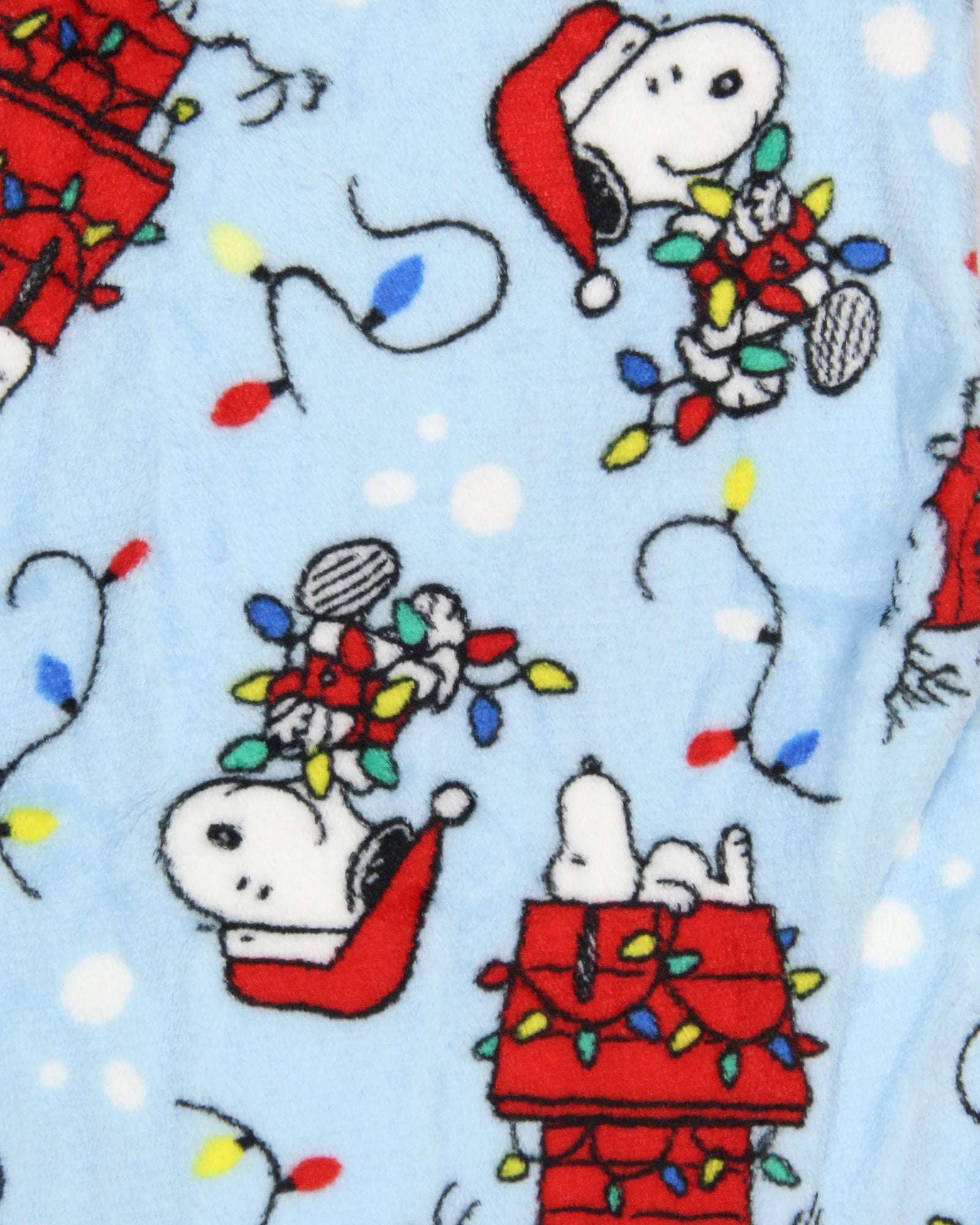 Peanuts Snoopy Merry & Bright Christmas Matching Family Pajama Set