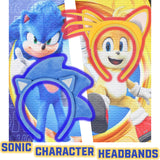 Sonic The Hedgehog Costume Character Headbands For Women Men -Tails or Sonic