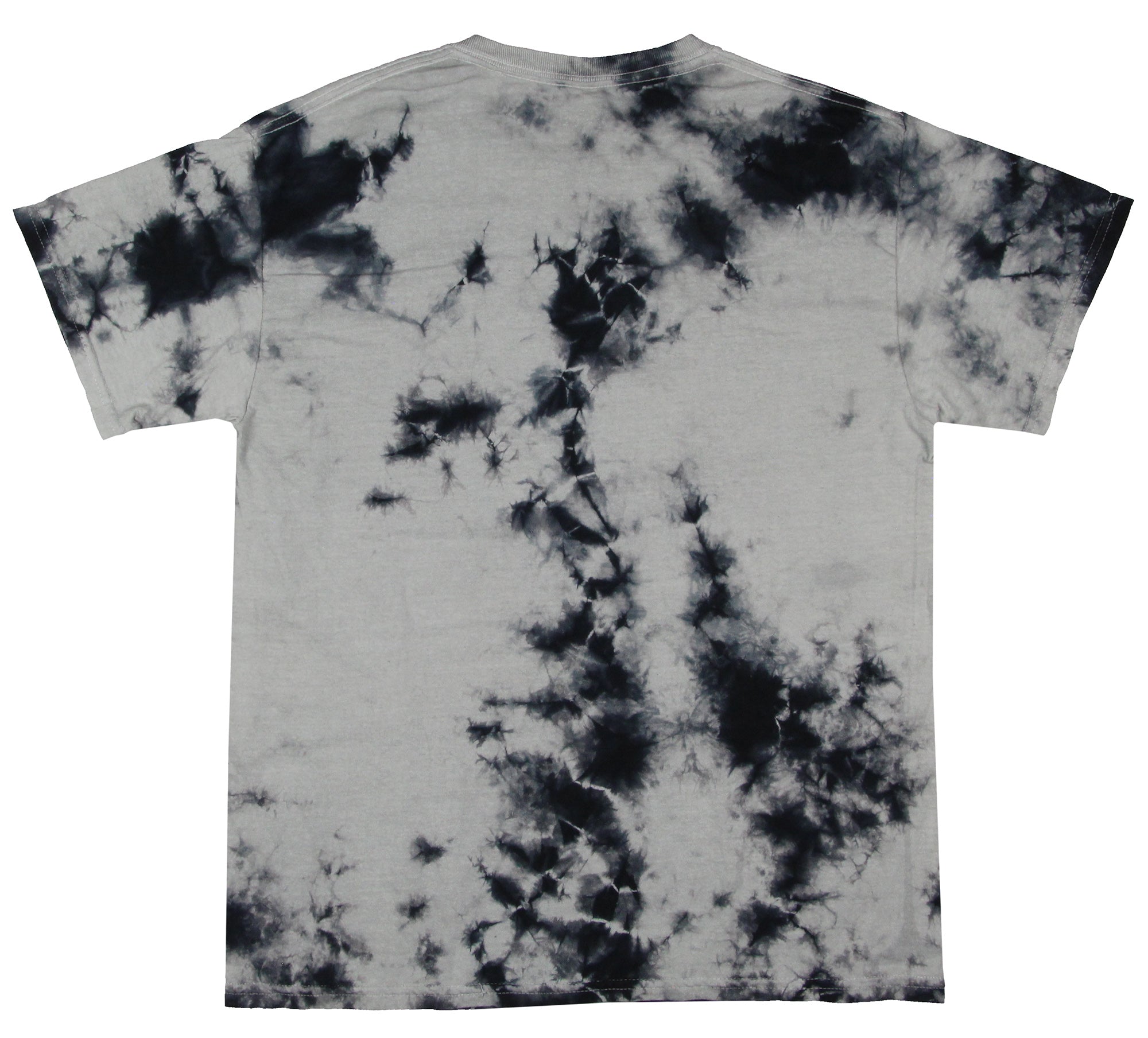Marvel Comics Men's Spray Painted Logo Tie-Dye Short Sleeve T-Shirt