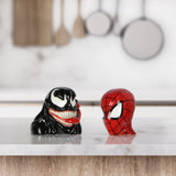Marvel Comics Spider-Man and Venom Kitchen Ceramic Salt and Pepper Shakers