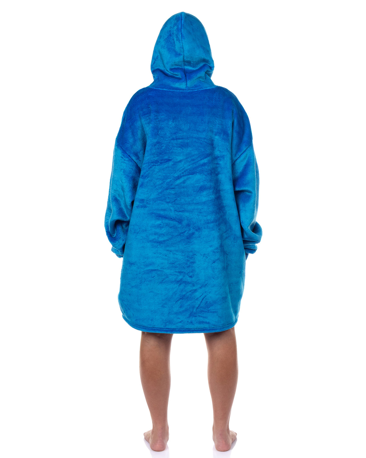 Sesame Street Cookie Monster Wearable Blanket Oversized Hoodie Plush Pullover