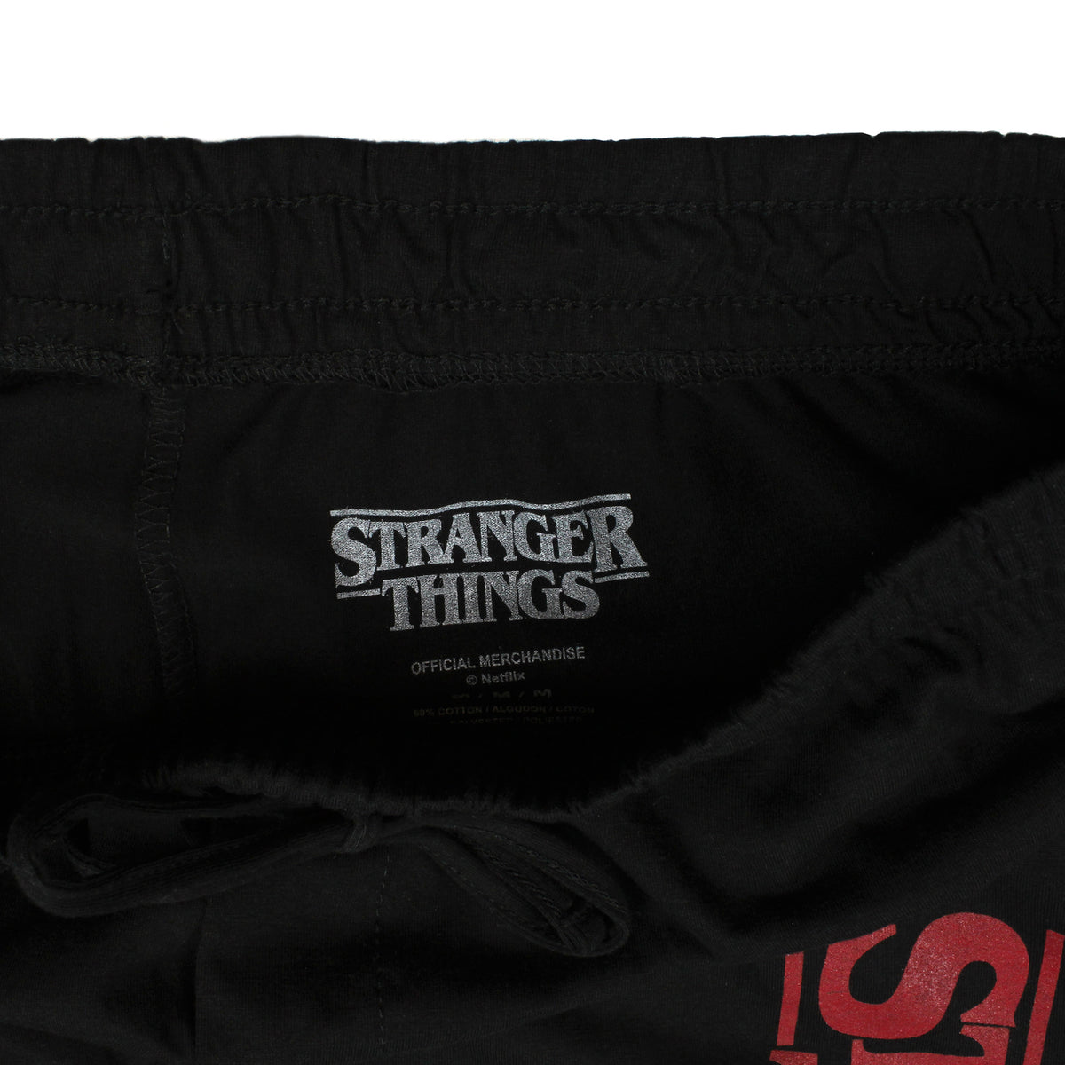 Stranger Things Men's Tv Show Logo Adult Loungewear Pajama Pants