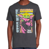 The Mandalorian T-Shirt Men's Grogu This Is The Way Short Sleeve Tee
